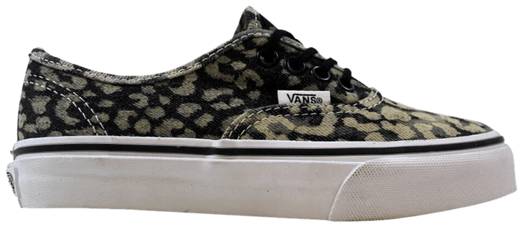 Vans Authentic Kids Washed Leopard