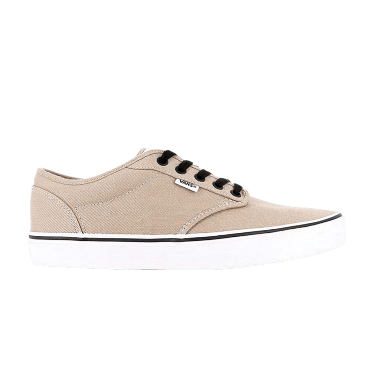 Mens Vans Atwood Deluxe Khaki White Casual Off The Wall Sneakers Shoes Sz 