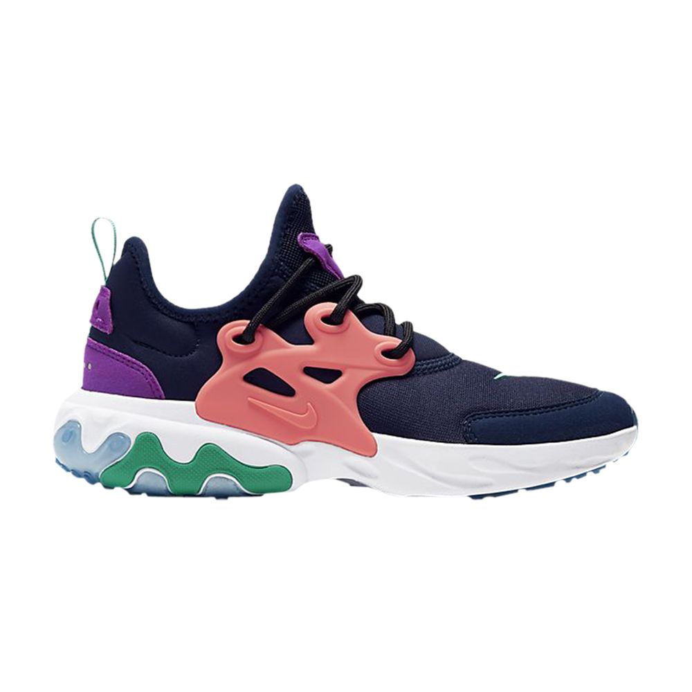 Pre-owned Nike React Presto Gs 'midnight Navy' | Blue | Kid's Size 6.5