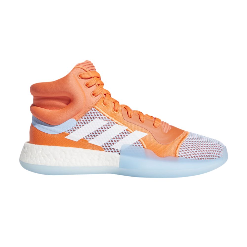 adidas Marquee Boost 'Hi-Res Coral Blue' | Orange | Men's Size 9