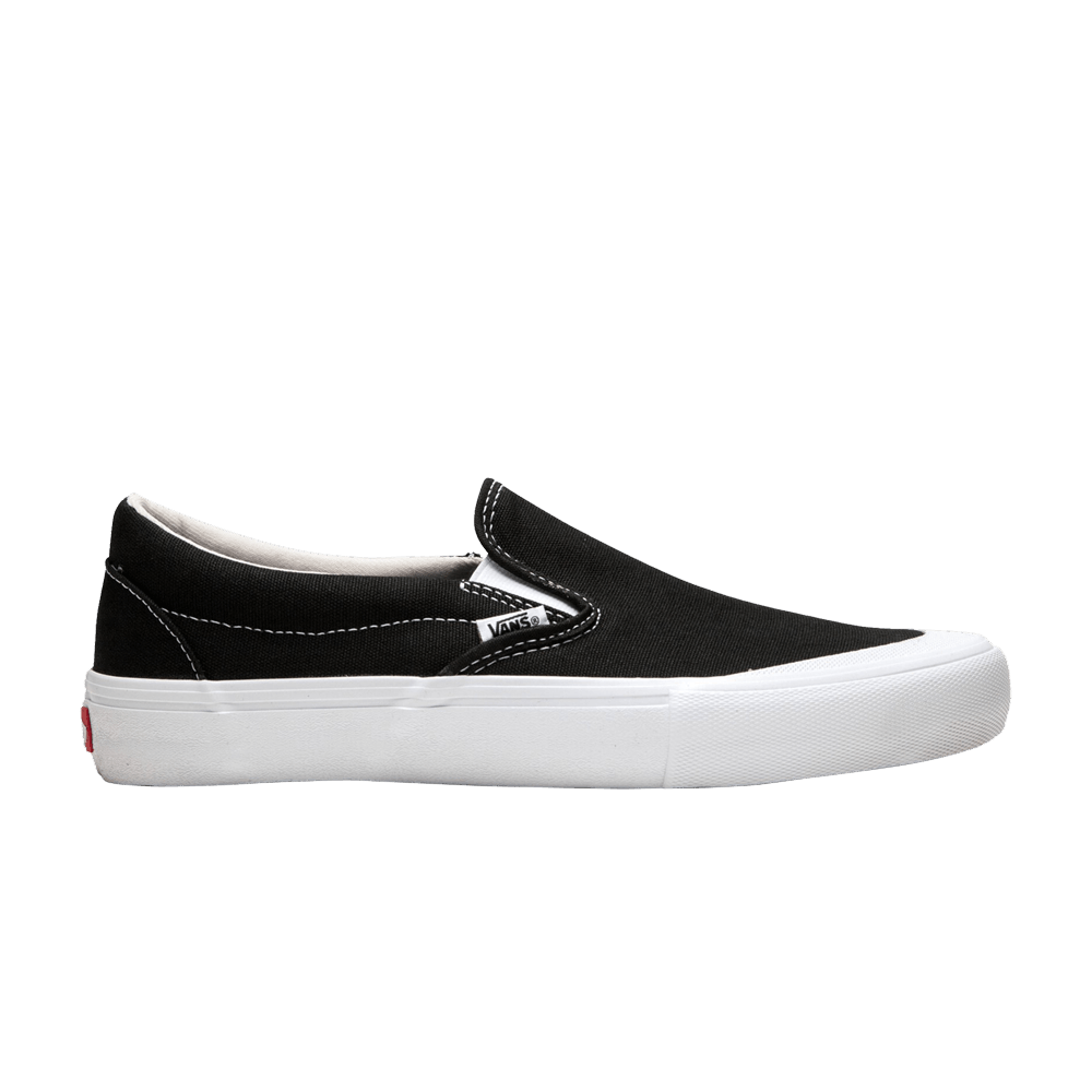 vans pro slip on toe cap