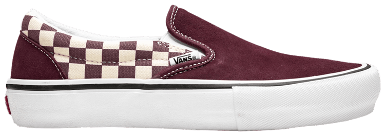 Vans Slip On Pro Checkerboard   Port Royale
