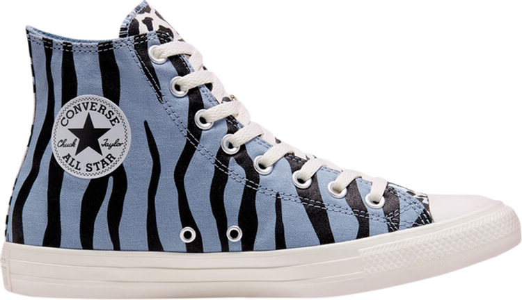Chuck Taylor All Star High 'Twisted Archive Print - Zebra'