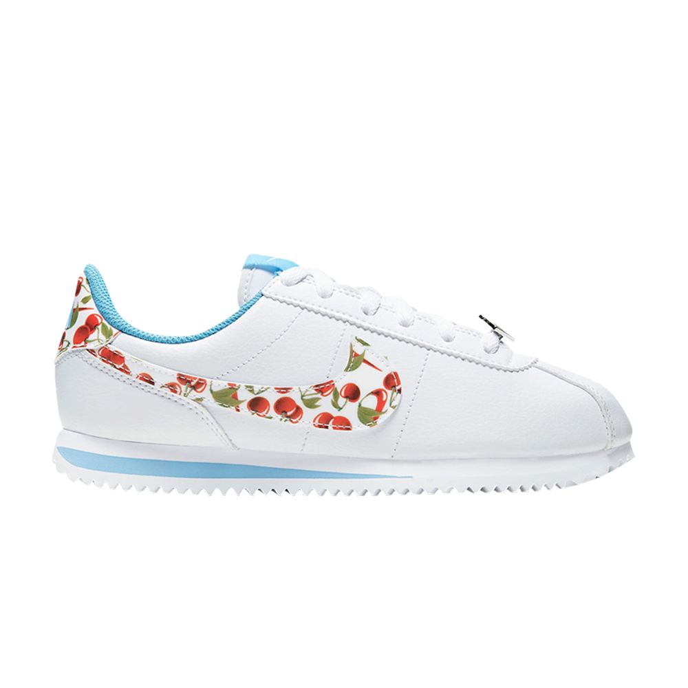 Nike Cortez SE GS 'Cherry Picnic' | White | Kid's Size 4 - CJ2421-400