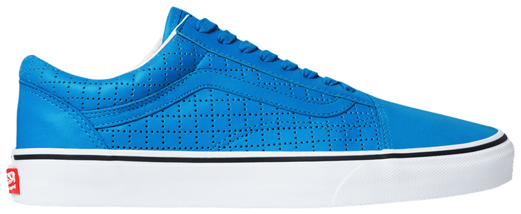 Supreme x Vans Old Skool Perf Check Blue