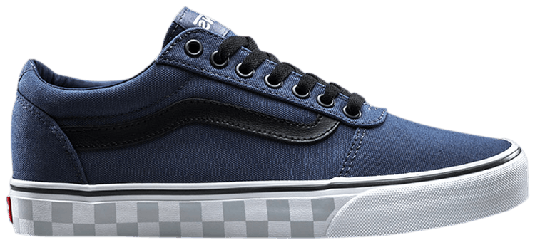 Vans Ward Check Foxing   Vintage Indigo