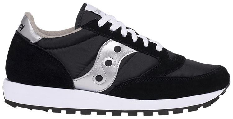 Saucony Jazz Original Black Suede Silver