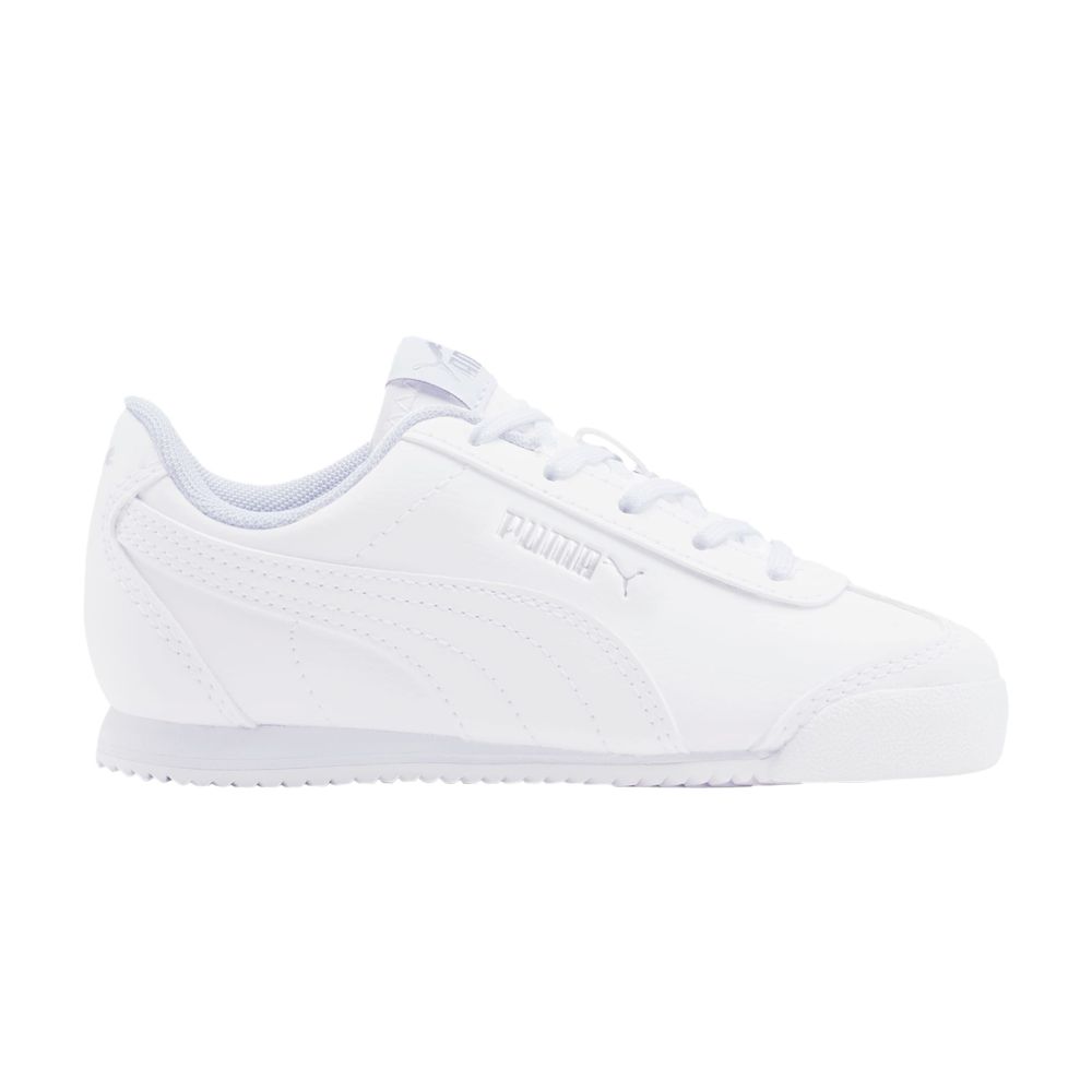 Puma Turino Leather Jr 'Triple White' | Kid's Size 7 - 368596-01