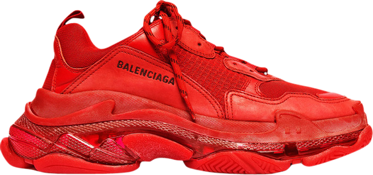 Balenciaga Triple S Sneaker 'Clear Sole - Red'