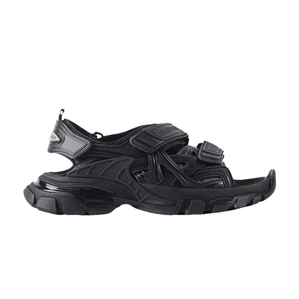 Pre-owned Balenciaga Wmns Track Sandal 'triple Black' | Women's Size 39
