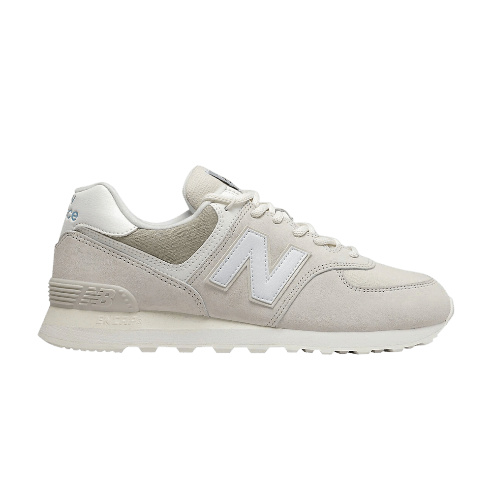 new balance 574 black with moonbeam