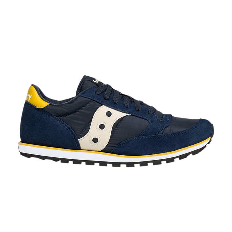 Size 10.5 Jazz Low Pro Navy Yellow