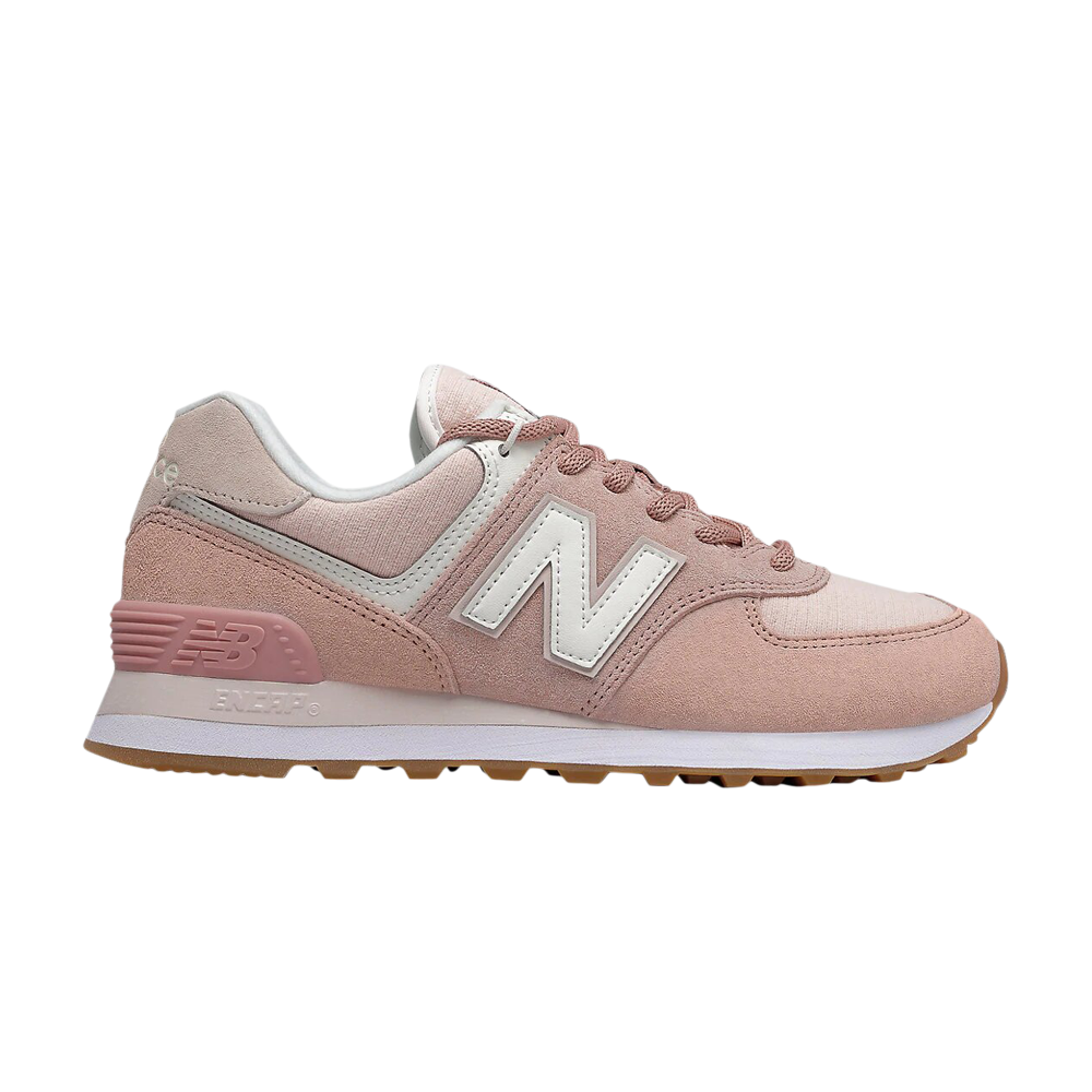 Pre-owned New Balance Wmns 574 'faded Cedar' In Pink