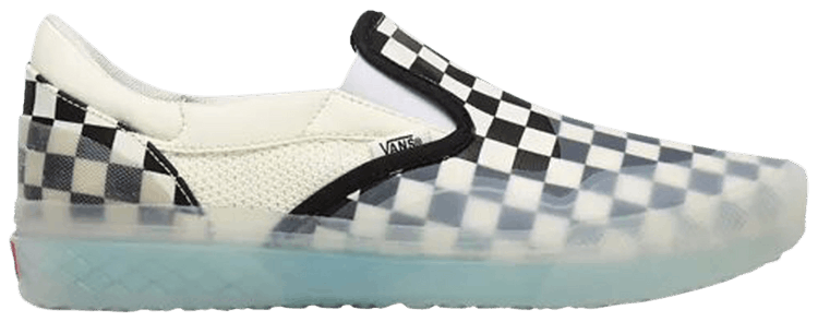 Buy Mod Slip On Checkerboard Marshmallow VN0A4TZZKAG GOAT UK