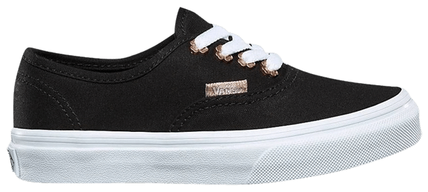 Vans Authentic Toddler Flower Eyelet   Black