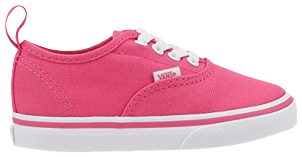 Vans Authentic Elastic Lace Toddler Hot Pink