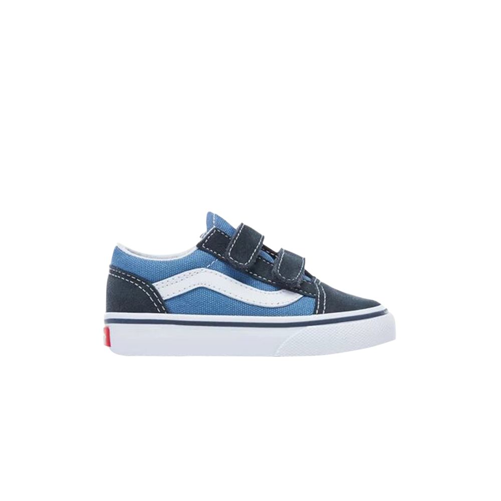 Pre-owned Vans Old Skool V Toddler 'navy' | Blue | Infant Size 5