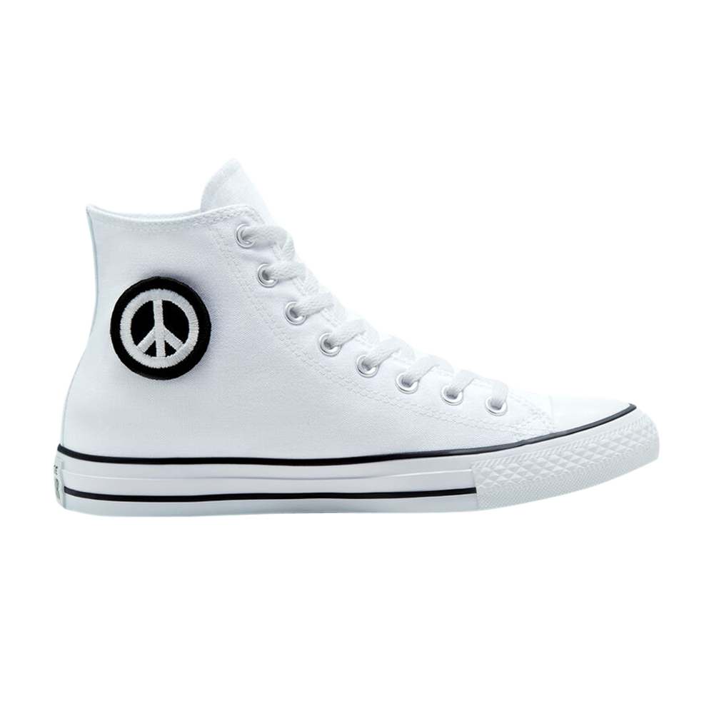 Pre-owned Converse Chuck Taylor All Star High 'empowered' In White