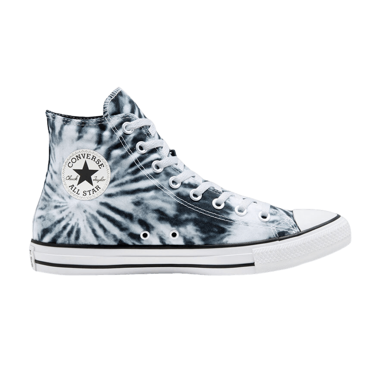 Black and white tie dye converse 2025