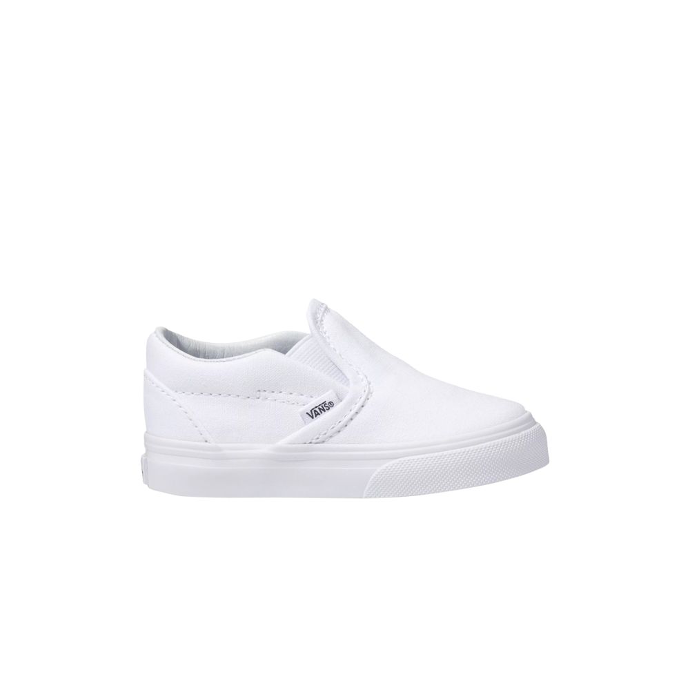 Pre-owned Vans Classic Slip-on Toddler 'white' | Infant Size 8
