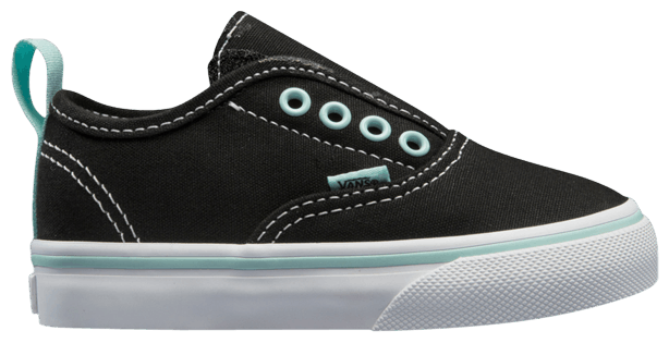 Vans Classic Slip On Toddler Black Vivid Blue