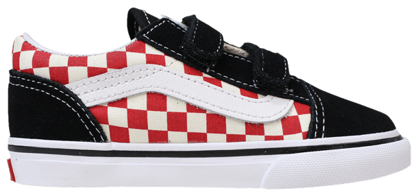 Red checkerboard vans toddler shop
