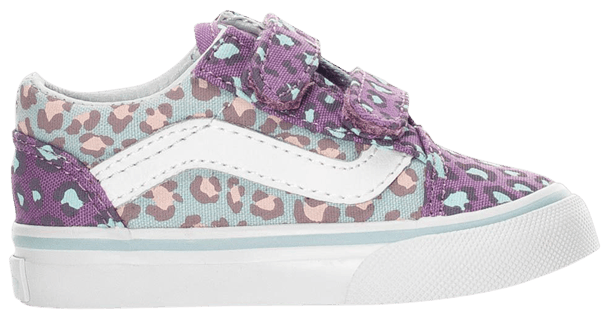 Vans Old Skool V Toddler 2 Tone Leopard