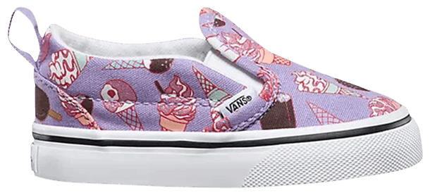 Vans Slip On V Toddler Glitter Ice Cream