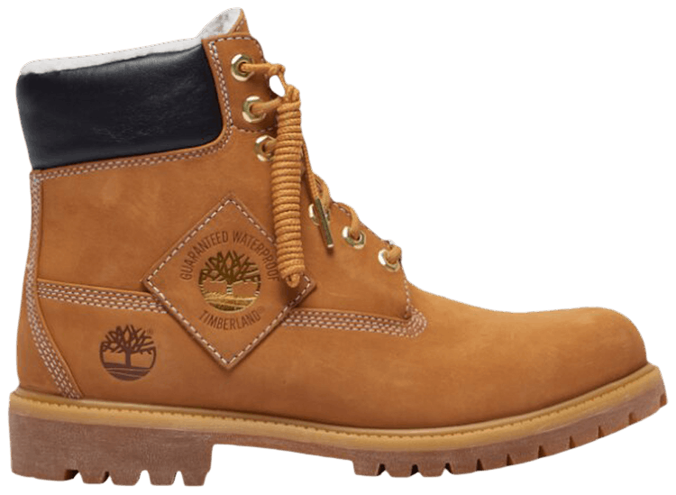 Timberland 6 Inch Premium Shearling Wheat