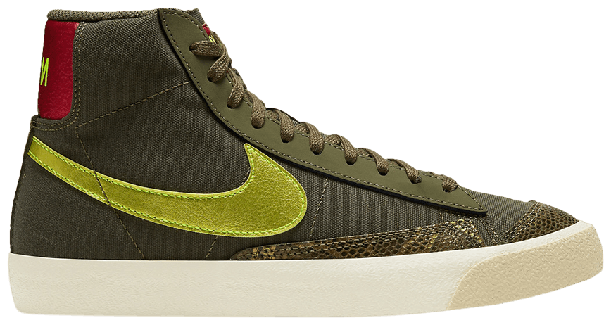 Buy Wmns Blazer Mid '77 'Olive Snakeskin' CZ0462 200 GOAT