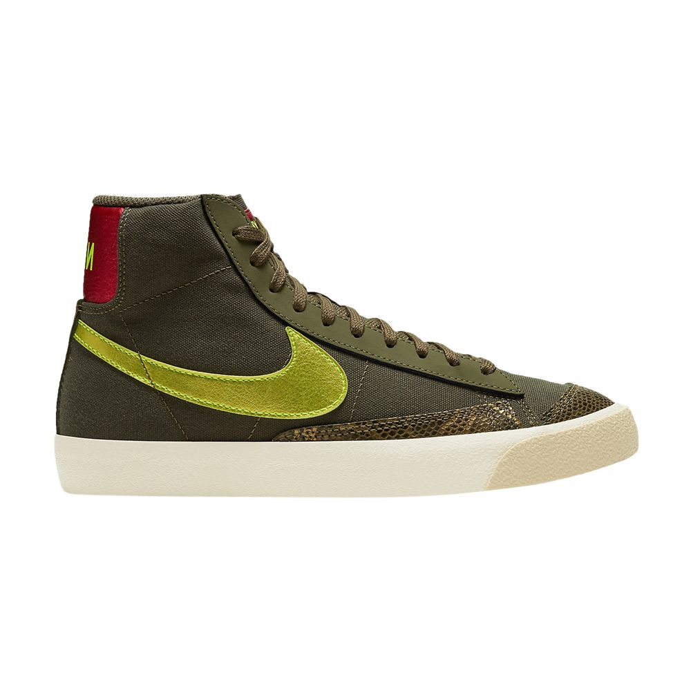 Nike Wmns Blazer Mid '77 'Olive Snakeskin' | Green | Women's Size 10