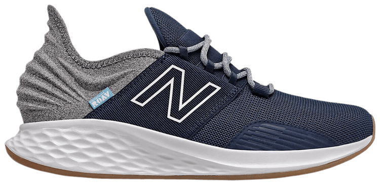 New Balance Fresh Foam Roav Tee Shirt   Natural Indigo Aluminum