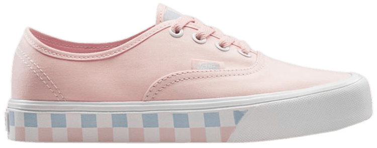 Vans Authentic Lite Brushed Twill Check   Chalk Pink
