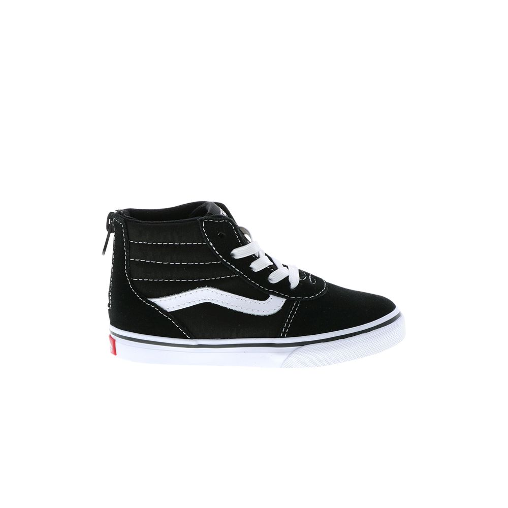 Pre-owned Vans Ward High Zip Toddler 'black White' | Infant Size 10