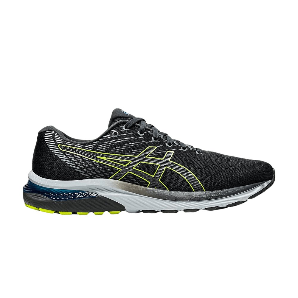 Gel Cumulus 22 4E Extra Wide 'Graphite Lime' | GOAT
