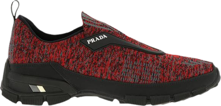 Prada Crossection Knit Low 'Red'