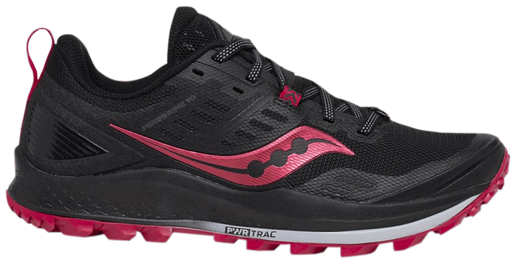 Saucony Wmns Peregrine 10 Black Barberry