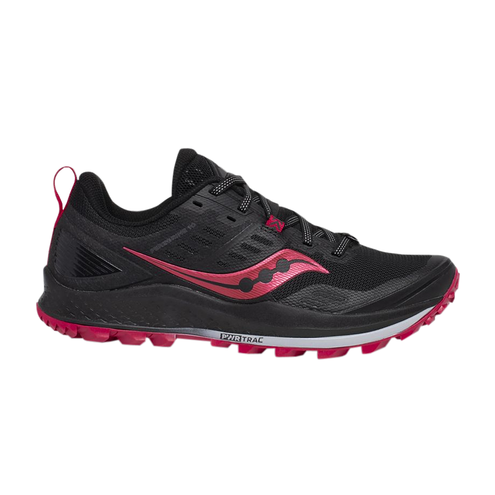 Pre-owned Saucony Wmns Peregrine 10 'black Barberry'