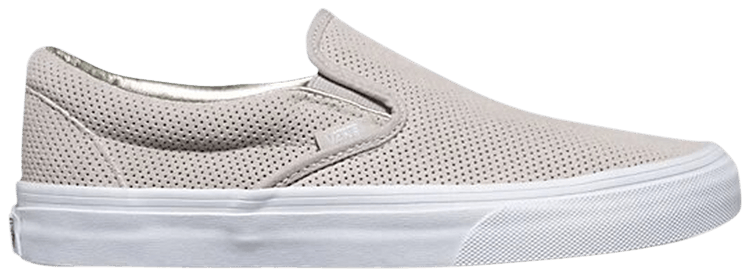 Vans Classic Slip On Silver Cloud