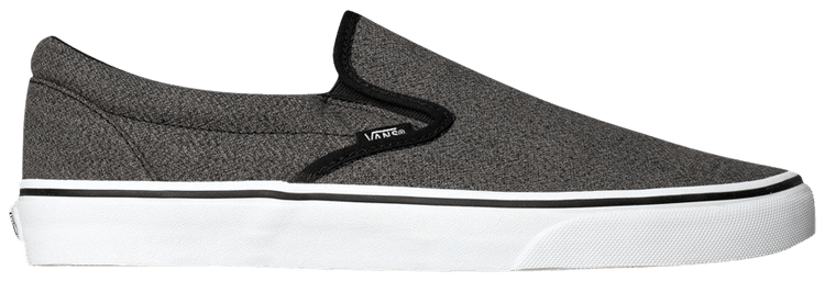Vans Classic Slip On Suiting   Black