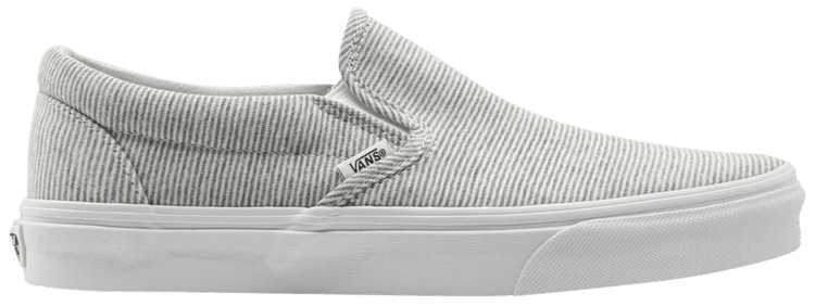 Vans Classic Slip On Jersey   Grey