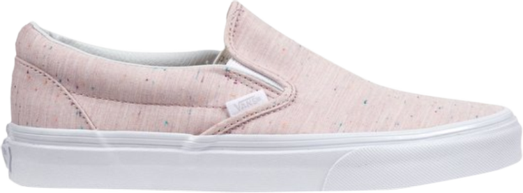 Classic Slip-On 'Speckle Jersey - Pink'