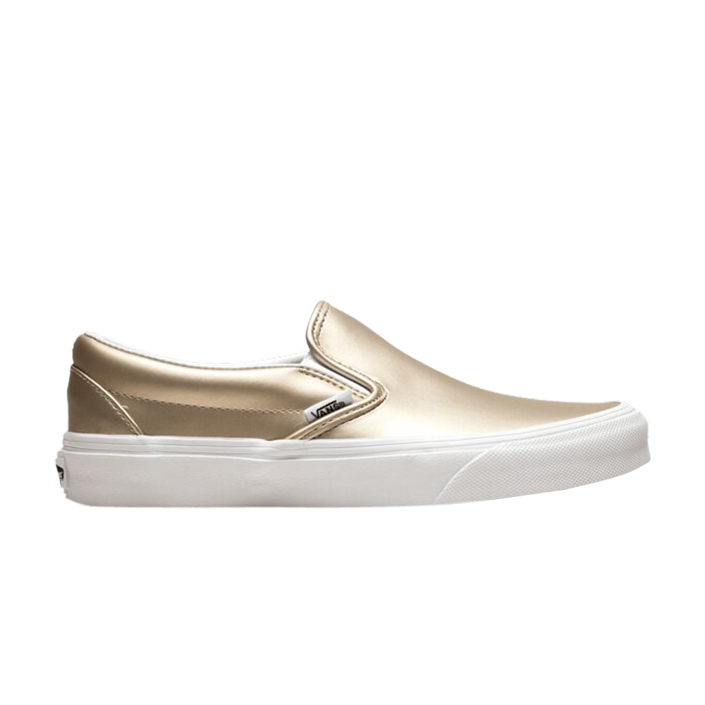 Pre-owned Vans Classic Slip-on 'muted Metallic - Gold'