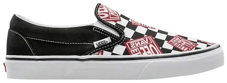 Vans Classic Slip On Off The Wall Check