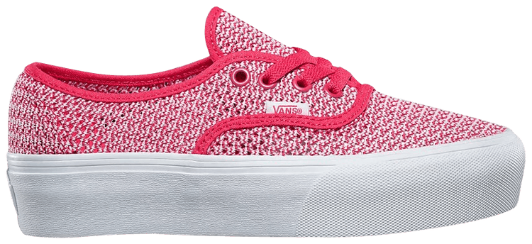 Vans Authentic Platform 20 Summer Mesh   Azalea