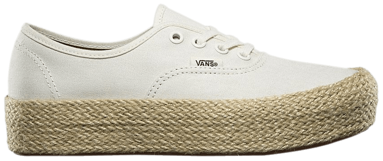 Vans Authentic Platform Espadrille Marshmallow