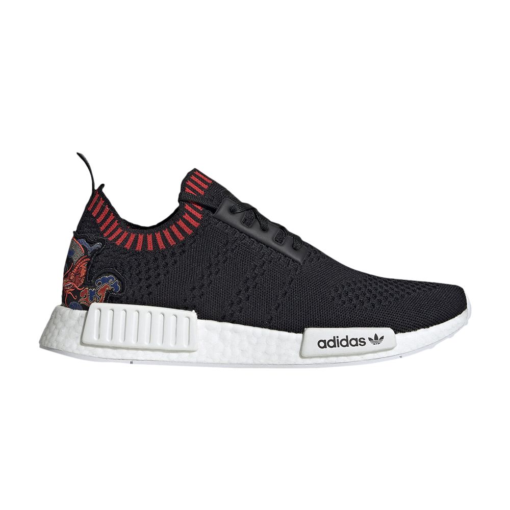 adidas NMD_R1 Primeknit 'Dragon Patch' | Black | Men's Size 4.5