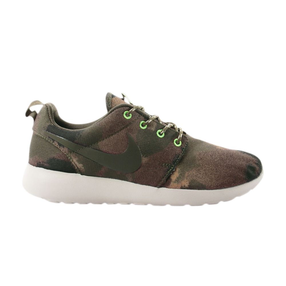 Nike Wmns Roshe Run Print 'Camo' | Brown | Women's Size 11