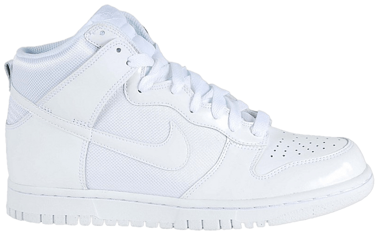 dunk high triple white