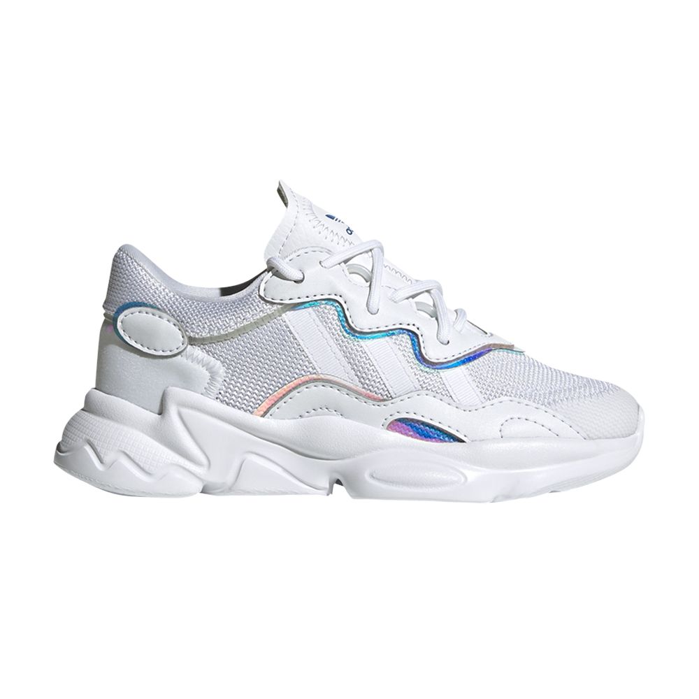 Pre-owned Adidas Originals Adidas Ozweego J 'white Sky Tint' | Kid's Size 11.5